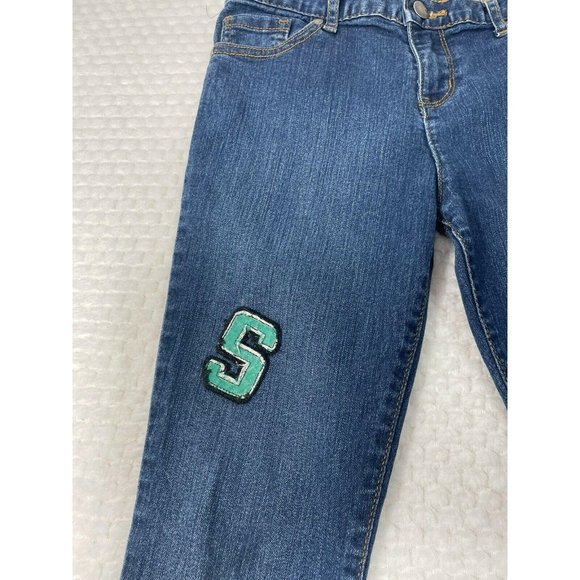 Harley Quinn decals on Children's Place Jeans sz12 - Picture 3 of 8
